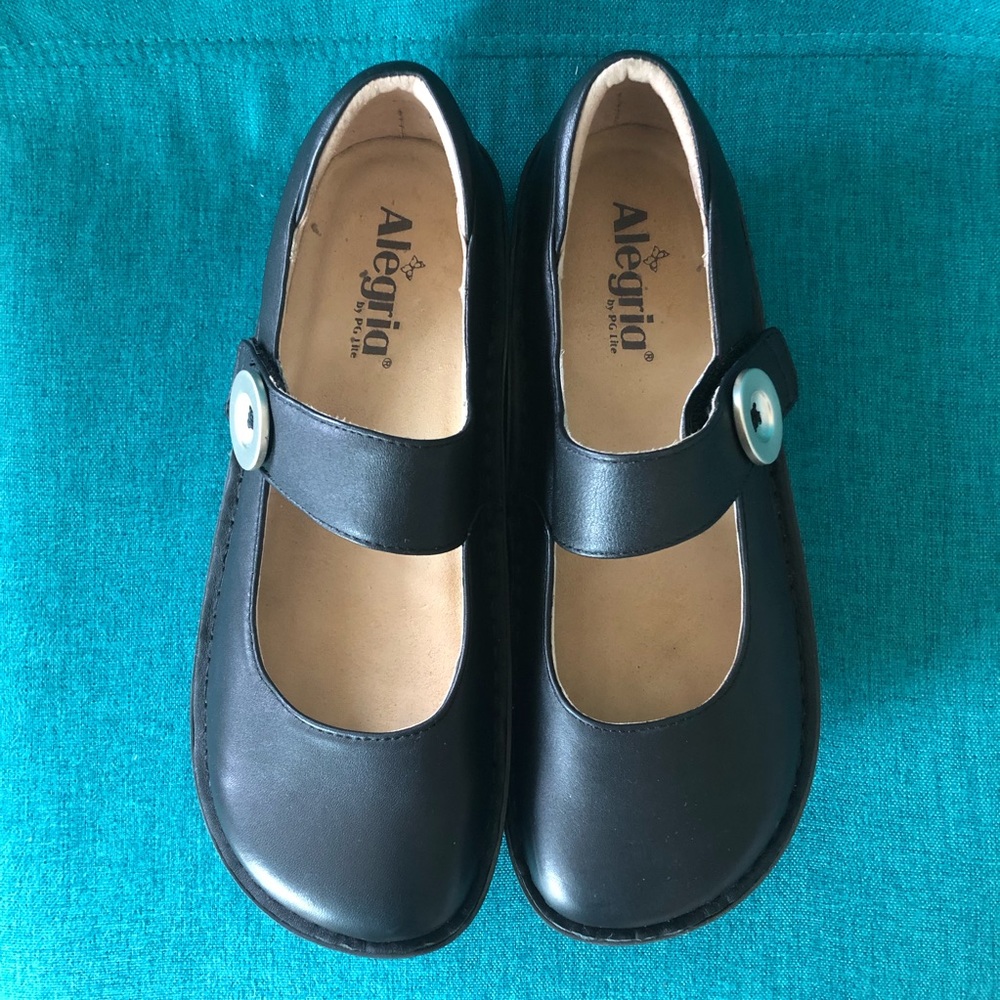 Alegria black Mary Janes